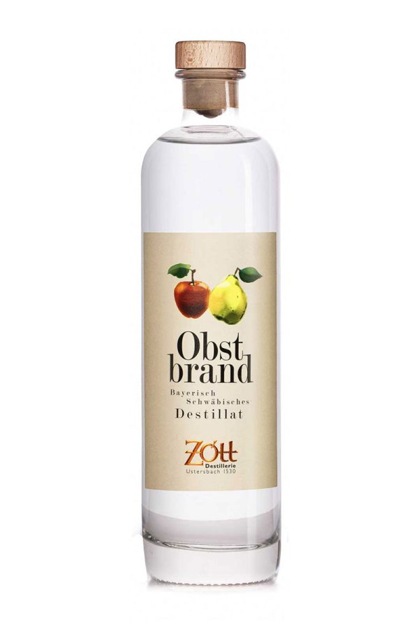 Feinster Obstbrand aus sonnengereiften Äpfeln und Williamsbirnen